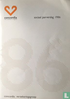 Concordia sociaal Jaarverslag 1986 - Image 1