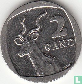 Zuid-Afrika 2 rand 2015 - Afbeelding 2