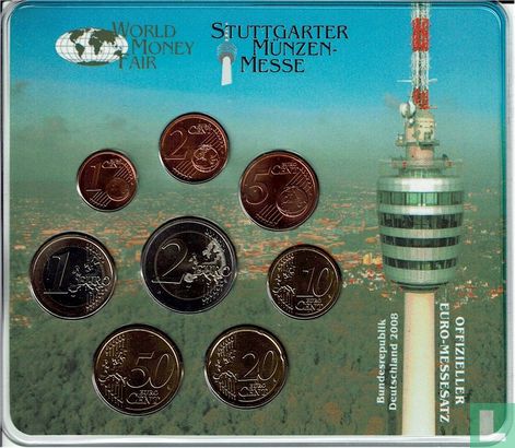 Deutschland KMS 2008 (D) "World Money Fair Stuttgart" - Bild 1