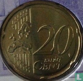 Luxemburg 20 cent 2018 (Sint Servaasbrug) - Afbeelding 2