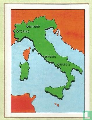 landkaart Italië