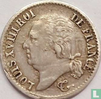 France ¼ franc 1824 (B) - Image 2