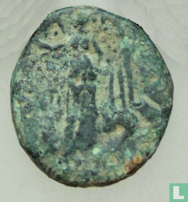 Kabyle, Thrace  AE17  (Nike, King Kavaros)  225-219 BCE - Afbeelding 1