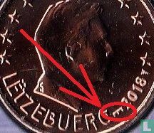 Luxemburg 5 cent 2018 (Sint Servaasbrug) - Afbeelding 3