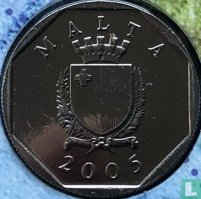 Malta 5 cents 2005 - Afbeelding 1