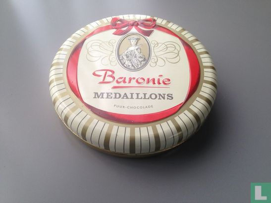 Chocolade medaillons puur - Image 1