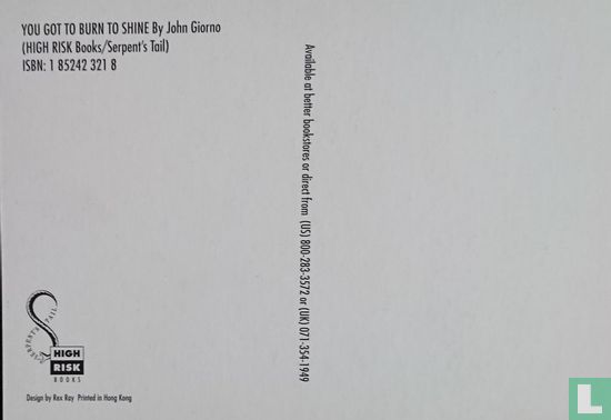 You Got to Burn to Shine: John Giorno New and selected writing  - Image 2