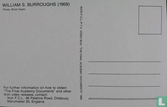 William S. Burroughs (1959) - Image 2