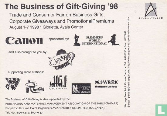 The Business of Gift-Giving ´98 - Afbeelding 2