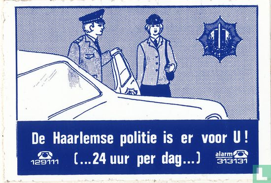 De Haarlemse politie is er voor u !