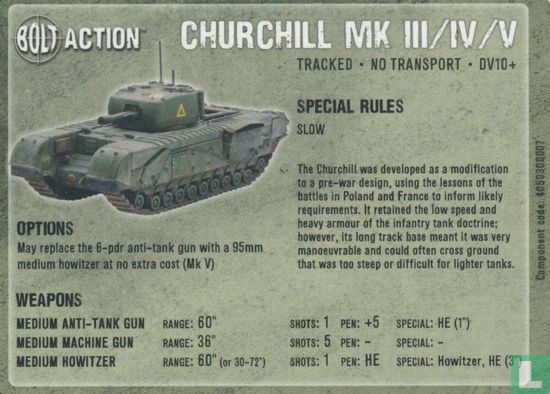 Churchill MK III / IV / V - Image 2