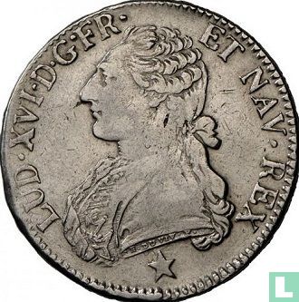Frankrijk 1 écu 1790 (MA) - Afbeelding 2