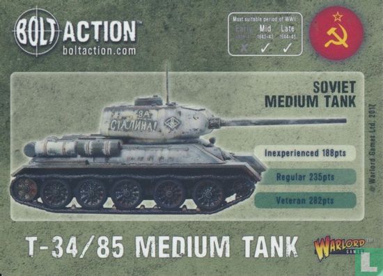 T-34/85 Medium Tank - Afbeelding 1