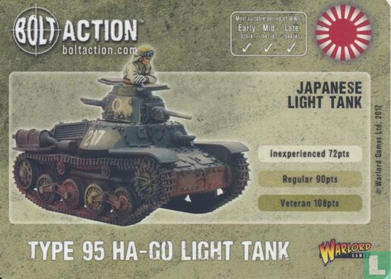 Type 95 HA-GO Light Tank - Afbeelding 1