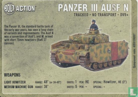 Panzer III Ausf N - Afbeelding 2