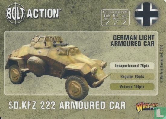 Sd.Kfz 222 Armoured Car - Afbeelding 1