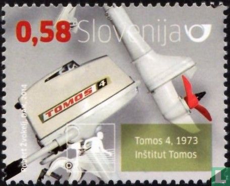 Tomos 4 outboard engine
