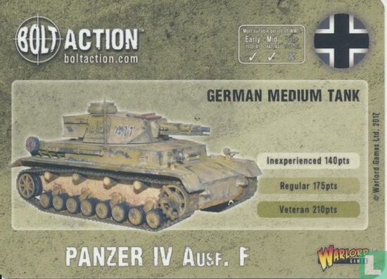 Panzer IV Ausf. F - Afbeelding 1