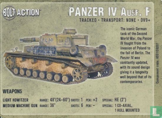 Panzer IV Ausf. F - Bild 2