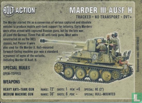 Marder III Ausf H - Afbeelding 2