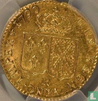 France 1 louis d'or 1790 (R) - Image 1