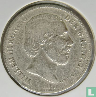 Pays-Bas 1 gulden 1866 - Image 2