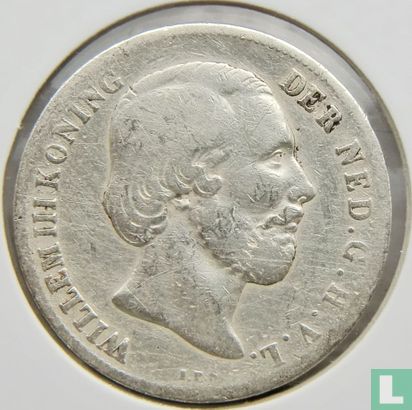 Netherlands 1 gulden 1857 - Image 2