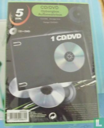 5 stk. CD/DVD Opbergbox - Bild 1