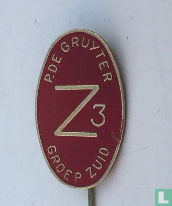 P. de Gruyter Z3 Groep Zuid [Rood] 