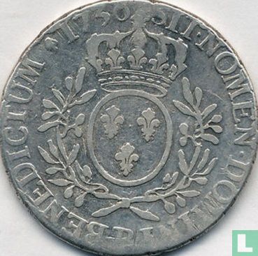 Frankrijk 1 écu 1736 (B) - Afbeelding 1