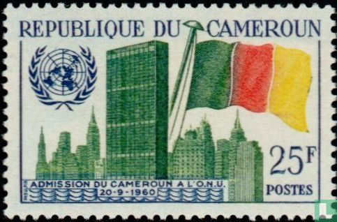 Toelating van Kameroen bij de VN