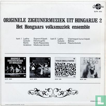Originele Zigeuner Muziek Uit Hongarije 2 - Image 2