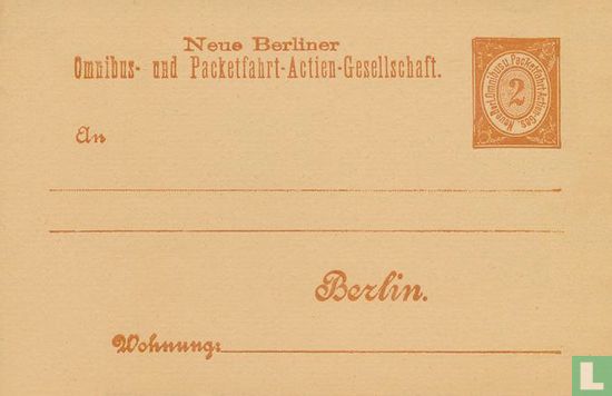 Chiffre - Neue Berliner Packetfahrt Ges.  - Image 1