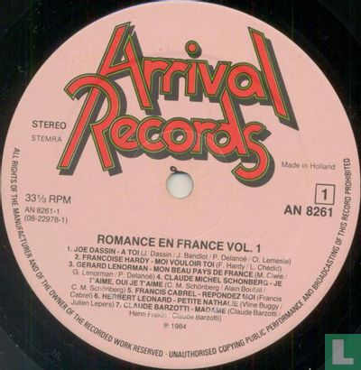 Romance En France - Volume 1 - Afbeelding 3