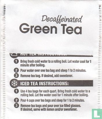 Decaffeinated Green Tea  - Afbeelding 2