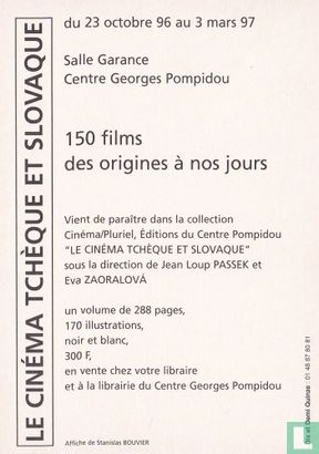 Centre Georges Pompidou - Le Cinéma Tchèque Et Slovaque - Bild 2