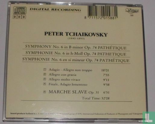 Tchaikovsky Symphony No. 9 Pathétique Marche Slave - Afbeelding 2