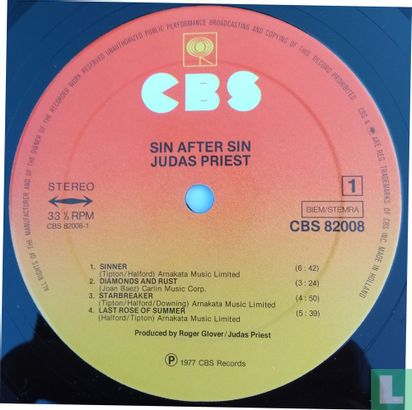 Sin after Sin  - Afbeelding 3