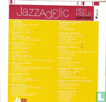 Jazzadelic 08.4 High Fidelic Jazz Vibes   - Bild 2