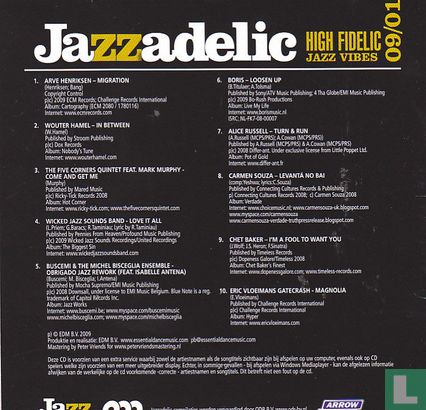 Jazzadelic 09.1 High Fidelic Jazz Vibes   - Image 2