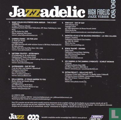 Jazzadelic 08.6 High Fidelic Jazz Vibes   - Bild 2