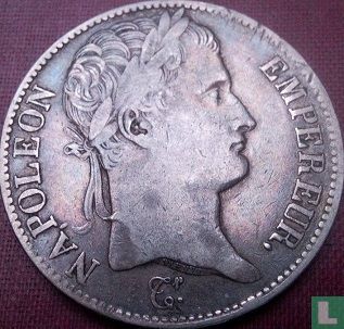 Frankrijk 5 francs 1808 (H) - Afbeelding 2