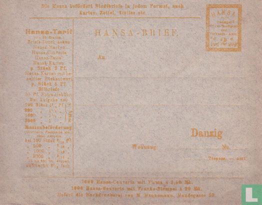 Hansa figure - Letter - Image 1