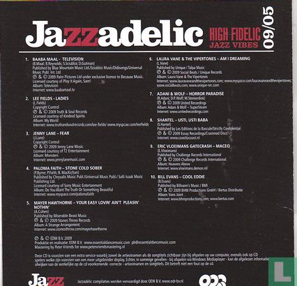 Jazzadelic 09.5 High Fidelic Jazz Vibes   - Afbeelding 2