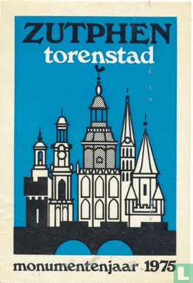 Zutphen torenstad Monumentenjaar 1975