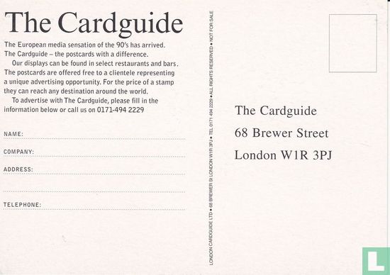 London Cardguide The Cardguide "Please Take A Free Postcard" - Bild 2