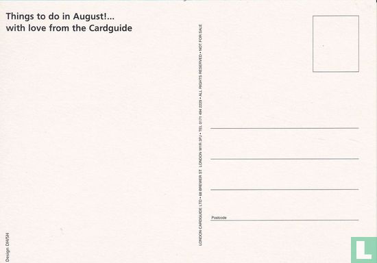 London Cardguide 'Things to do in August...' - Bild 2