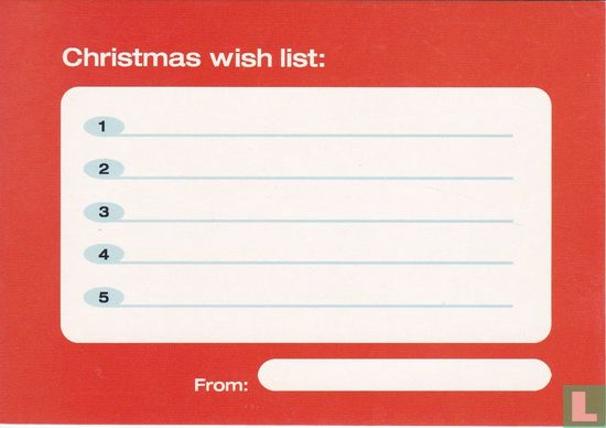 Lisa Thorgren "Christmas wish list:..." - Bild 1