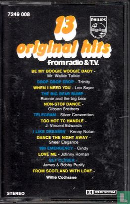 13 original hits from Radio & T.V - Image 1