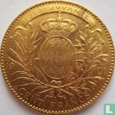 Monaco 100 Franc 1901 - Bild 1